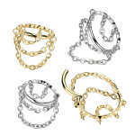 Segmentring Piercing - Klicker - Segmentklicker - Titan - Ketten