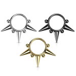 Segmentring Piercing - Klicker - Segmentklicker - Spitzen