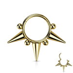 Segmentring Piercing - Klicker - Segmentklicker - Spitzen