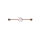 Piercing Stab - Industrial - Rosegold - Einhorn