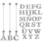 Bauchnabelpiercing - Schwangerschaft - Buchstabe