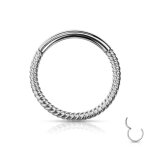 Segmentring Piercing - Klicker - Segmentklicker - Geflochten