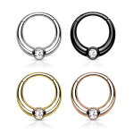 Segmentring Piercing - Klicker - Segmentklicker - Breit -...