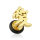 Fake Plug - Chinesisches Zeichen - Gold