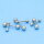 Piercing Stab - Stahl - Silber - 1.0mm