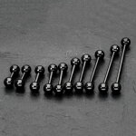 Piercing Stab - Stahl - Schwarz - 1.2mm