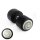 Piercing Fake Plug - Horn - Schwarz - Wirbel