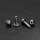 Piercing Labret - Titan - Silber - 1.6mm