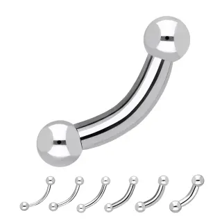 Curved Barbell Bananabell als Hafada Piercing Schmuck
