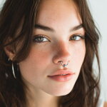 Piercing Klemmring - Stahl - Silber - 1.6mm