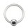 Piercing Klemmring - Stahl - Silber - 1.6mm