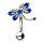 Piercing Banane - Libelle - Blau
