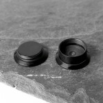 Classic Plug - Gewinde - Schwarz 16 mm