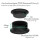 Classic Plug - Gewinde - Schwarz 16 mm