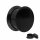 Classic Plug - Gewinde - Schwarz 18 mm