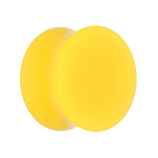 Classic Plug - Gelb 18 mm
