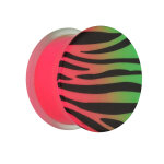 Classic Plug - Zebra - Neon 10 mm