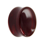 Glas Plug - Rot 12 mm