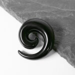 Dehner - Schnecke - Kunststoff - schwarz